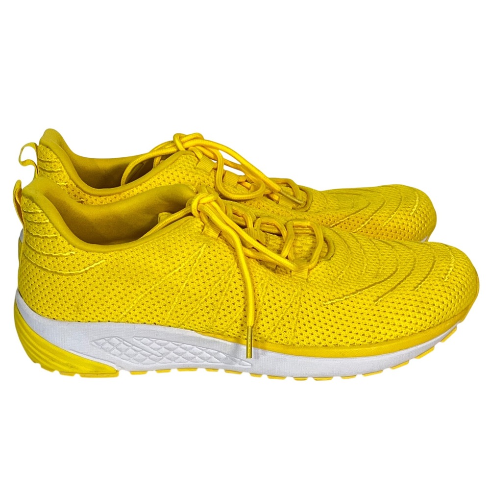 Propét Women's‎ Tour Knit Sneaker in Lemon Size 13 Narrow